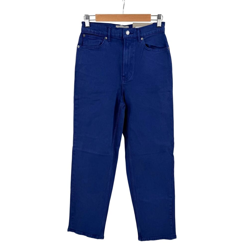 Everlane Tall The Way High Straight Jeans in blue Size 28T
